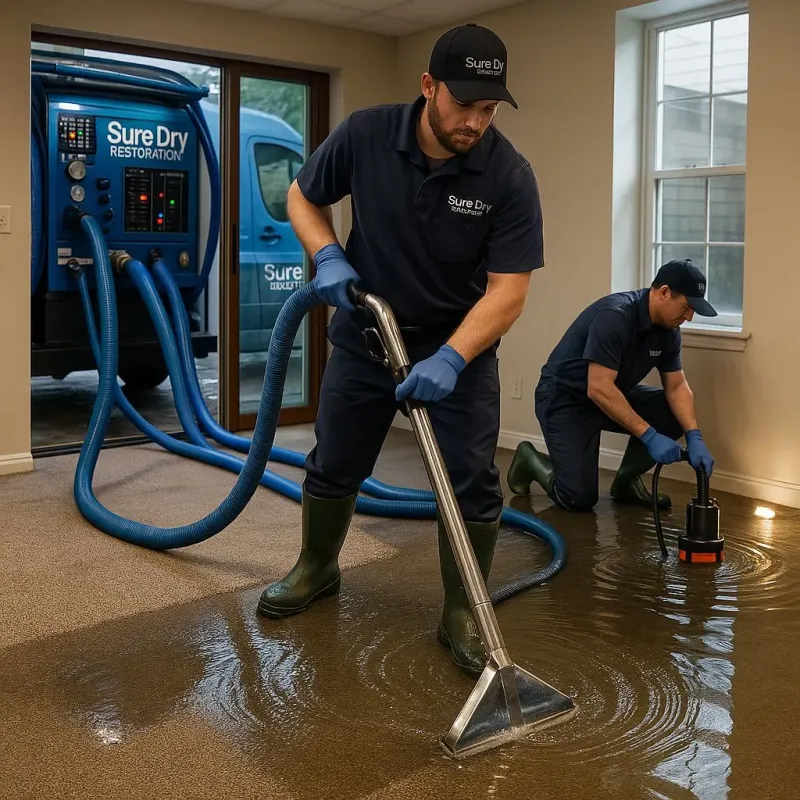 Water Extraction and Removal process in Bloomer, WI